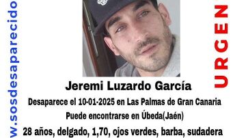 El joven desaparecido en Las Palmas de Gran Canaria