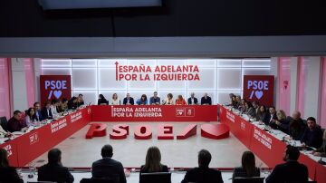 Reunión de la Ejecutiva del PSOE