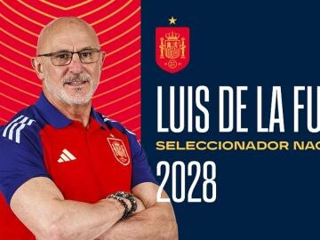 Luis de la Fuente, renovado hasta 2028