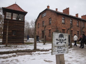 Imagen de archivo del campo de concentración y exterminio de Auschwitz-Birkenau