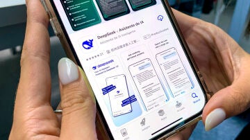 la aplicación de DeepSeek