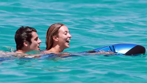 Álvaro Morata y Alice Campello de vacaciones en Ibiza en 2019 Álvaro Morata y Alice Campello de vacaciones en Ibiza en 2019