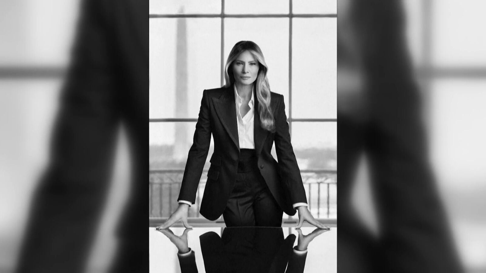 Melania Trump presenta su retrato oficial como primera dama