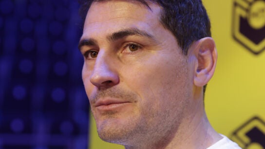 Iker Casillas, en un torneo de p&aacute;del en Madrid