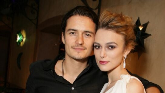 Orlando Bloom y Keira Knightley