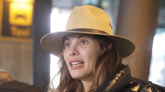 Jessica Bueno atiende a la prensa en Madrid