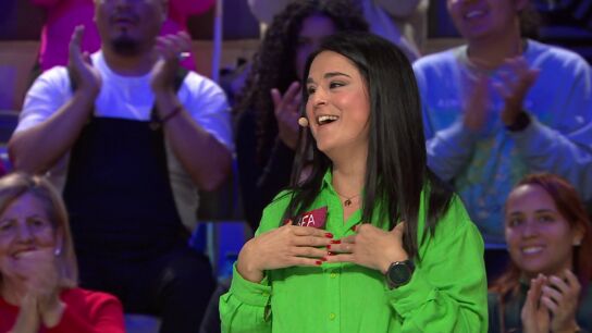 &iexcl;Incluso con la 'a' de Espa&ntilde;a! Bea consigue resolver el panel y sumar 700 euros