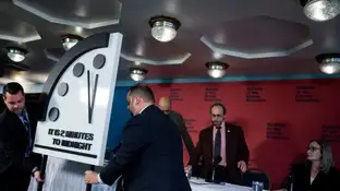 El 'Reloj del Fin del Mundo' El 'Reloj del Fin del Mundo'