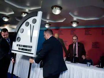El 'Reloj del Fin del Mundo' El 'Reloj del Fin del Mundo'