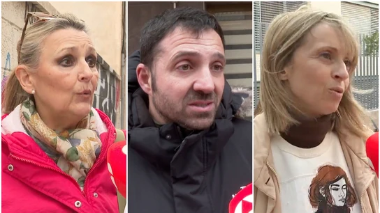 Juan, Carmen e Inma, víctimas de sus inquiokupas Juan, Carmen e Inma, víctimas de sus inquiokupas