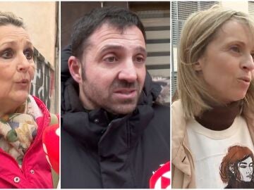 Juan, Carmen e Inma, víctimas de sus inquiokupas