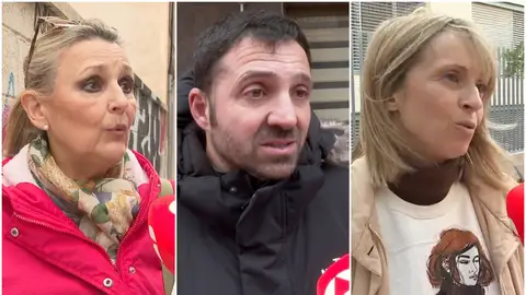 Juan, Carmen e Inma, víctimas de sus inquiokupas Juan, Carmen e Inma, víctimas de sus inquiokupas