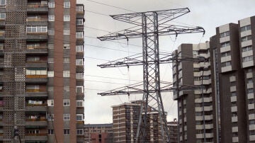 Imagen de archivo de una torre de electricidad