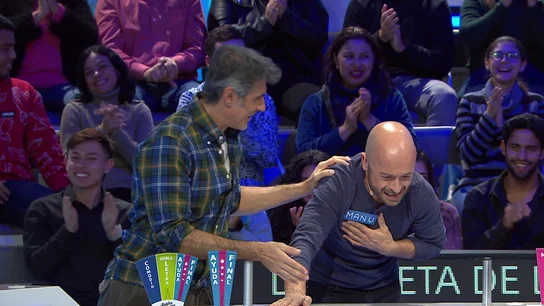 "¡Le has gritado a La ruleta tío!": Manu acaba pidiendo disculpas al equipo de sonido "¡Le has gritado a La ruleta tío!": Manu acaba pidiendo disculpas al equipo de sonido