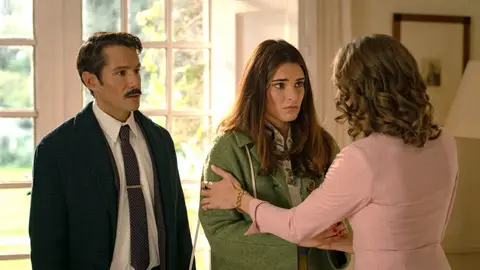 Marta, Fina y Pelayo en el capítulo 238 de Sueños de libertad Marta, Fina y Pelayo en el capítulo 238 de Sueños de libertad