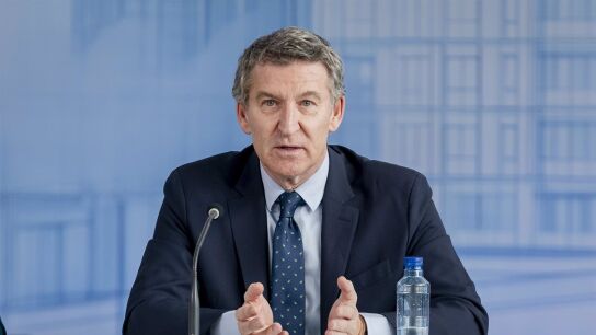 El l&iacute;der del PP, Alberto N&uacute;&ntilde;ez Feij&oacute;o.
