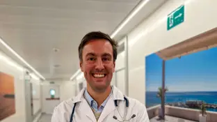 Uno de los médicos que ha participado en un tratamiento pionero que ha logrado curar a un paciente con hemofilia en Marbella Uno de los médicos que ha participado en un tratamiento pionero que ha logrado curar a un paciente con hemofilia en Marbella