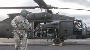 Un Black Hawk del Ej&eacute;rcito de EEUU
