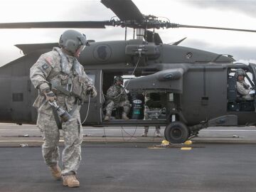 Un Black Hawk del Ejército de EEUU