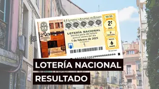 Sorteo Lotería Nacional: Comprobar décimo de hoy sábado 1 de febrero, en directo Sorteo Lotería Nacional: Comprobar décimo de hoy sábado 1 de febrero, en directo