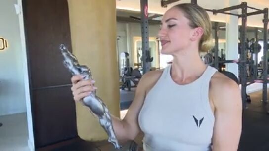 Nisa Alem&aacute;n, campeona del mundo de culturismo natural: "Fue muy duro, por el camino sufr&iacute; una depresi&oacute;n"