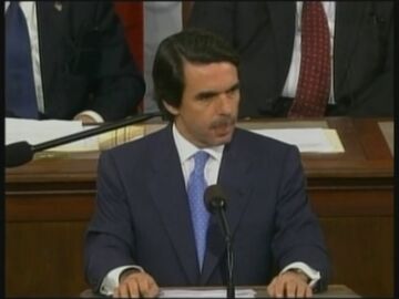 Efemérides de hoy 4 de febrero de 2025: Discurso de José María Aznar ante el Congreso de EEUU