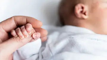 Imagen de archivo de un bebé Imagen de archivo de un bebé