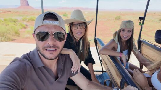 Los S&aacute;nchez Saborido contin&uacute;an su aventura "como unos aut&eacute;nticos cowboys"