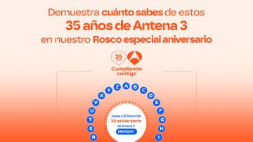 Juega a El Rosco de Pasapalabra especial 35 aniversario