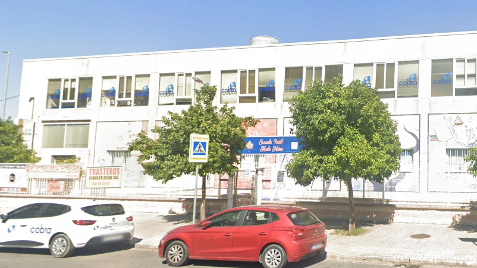 Imagen de la fachada de la guardería Hada Madrina, en Sevilla. Imagen de la fachada de la guardería Hada Madrina, en Sevilla.