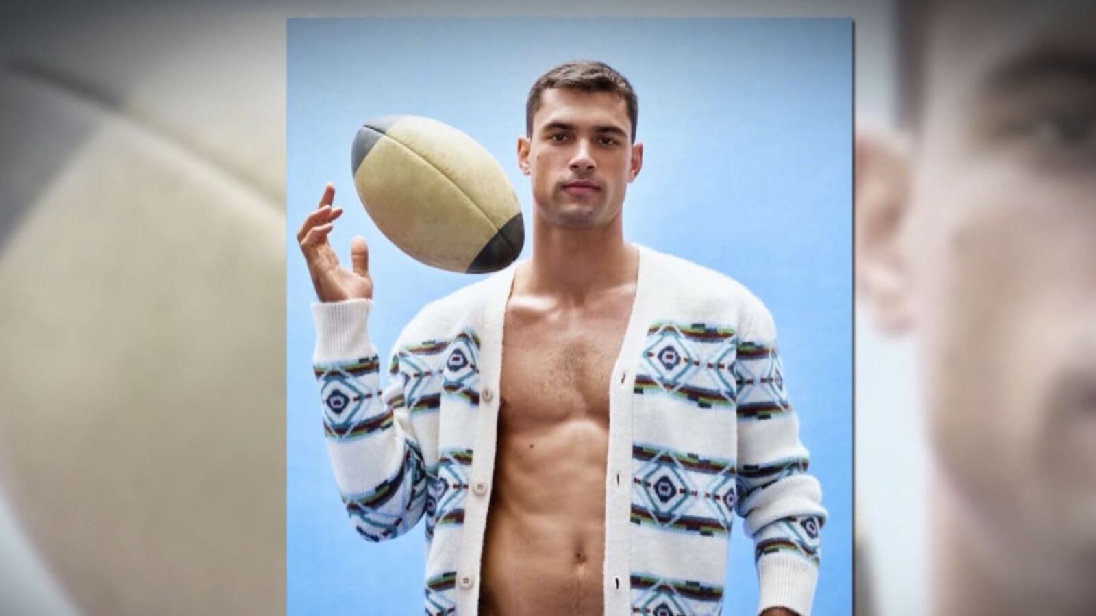 El 'fenómeno Manu Moreno': jugador de rugby, modelo y estudiante de medicina
