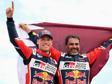 Mathieu Baumel y Nasser Al-Attiyah Mathieu Baumel y Nasser Al-Attiyah