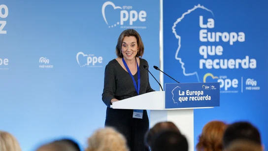 La secretaria general del PP, Cuca Gamarra La secretaria general del PP, Cuca Gamarra