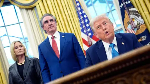 El presidente de Estados Unidos, Donald Trump El presidente de Estados Unidos, Donald Trump