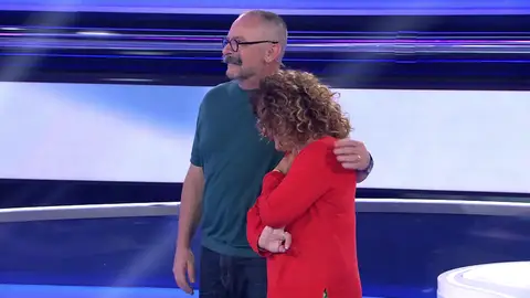 Carmen y Rubén, concursantes de Atrapa un millón Carmen y Rubén, concursantes de Atrapa un millón