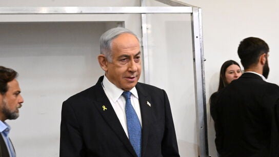 El primer ministro de Israel, Benjam&iacute;n Netanyahu