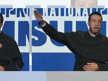 Imagen de Calvin Robinson durante su discurso en la Cumbre Nacional Pro-Vida en Washington D.C. Imagen de Calvin Robinson durante su discurso en la Cumbre Nacional Pro-Vida en Washington D.C.
