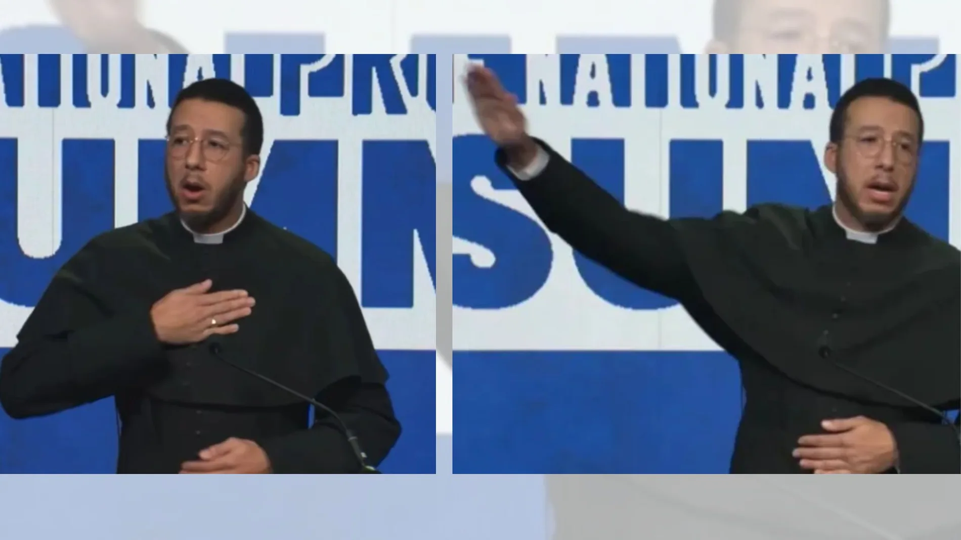 Imagen de Calvin Robinson durante su discurso en la Cumbre Nacional Pro-Vida en Washington D.C. Imagen de Calvin Robinson durante su discurso en la Cumbre Nacional Pro-Vida en Washington D.C.