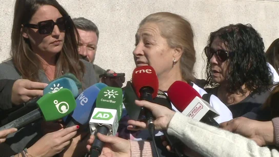 La madre de uno de los guardias civiles de Barbate La madre de uno de los guardias civiles de Barbate