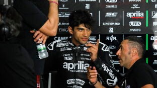 Jorge Mart&iacute;n, en los test de Sepang, Malasia