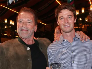 Arnold y Patrick Schwarzenegger Arnold y Patrick Schwarzenegger