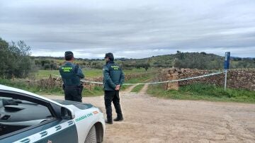 Agentes de la comandancia de la Guardia Civil de Huelva