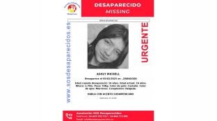 Buscan a Ashly Michell, una menor de 16 a&ntilde;os desaparecida en Zaragoza 