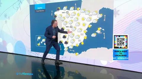 La previsión del tiempo de Roberto Brasero La previsión del tiempo de Roberto Brasero