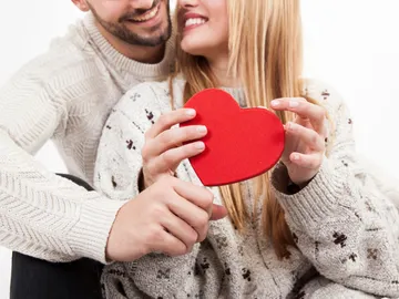 Una pareja en San Valentín Una pareja en San Valentín