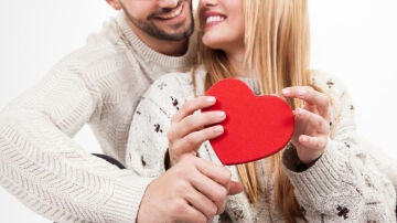 Una pareja en San Valentín