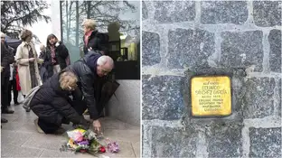Nuevas placas en A Coruña en recuerdo de vecinos deportados a campos de concentración nazi Nuevas placas en A Coruña en recuerdo de vecinos deportados a campos de concentración nazi