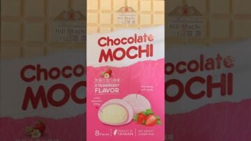 Alerta alimentaria por sustancias alergénicas o que provocan intolerancia en estos mochis de chocolate