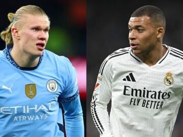 Haaland y Mbappé