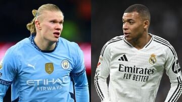 Haaland y Mbappé